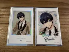 ブルーロック 潔世一 mocha suit ver. 箔押しフォト風カード2点