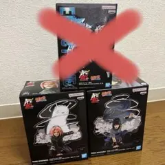 NARUTOナルト　疾風伝　　サスケ　サクラ　フィギュア