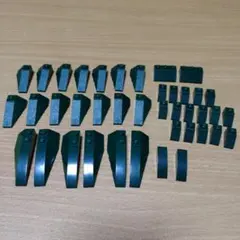 LEGOウェッジカーブスロープ他 まとめ売り　ダークグリーン正規品オールドレゴ