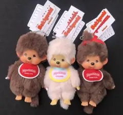 お買得‼️正規品 新品 タグ付 大人気❣️モンチッチキーチェーン3set 