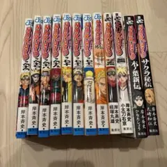 初版】ナルト 劇場版フルカラー アニメコミックス セット 匿名配送