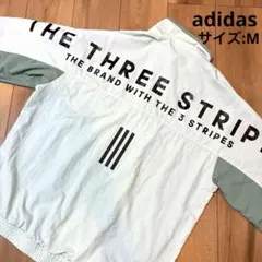 adidas ナイロンジャケット THE THREE STRIPES