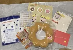 ミスタードーナツ福袋2026 5点セットオサムグッズ　ハラダオサム＋紙袋、感謝状