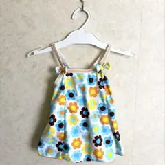 花柄ワンピース水着90