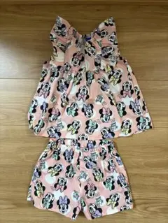 ディズニー　ミニーマウス　セットアップ　サイズ90
