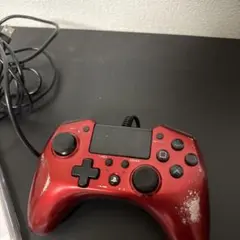 PS3 USB接続 レッドコントローラー