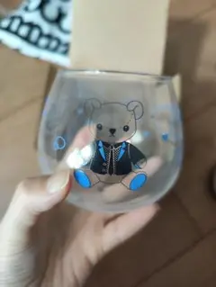 クマのイラスト ゆらゆらグラス C-13賞