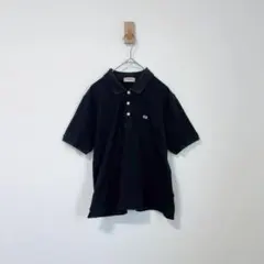 マックレガー 半袖 ポロシャツ L 黒　ワンポイント 刺繍 コットンのサムネイル