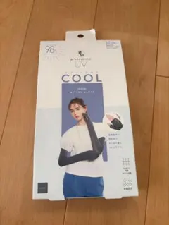 UV COOL メッシュ ミトングローブ グレー