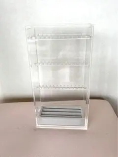 アクリル製 3段 アクセサリーケース