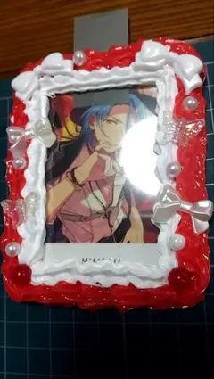 トレカケース　ホイップデコ　赤　レッド　赤担　可愛い　最終値下げ