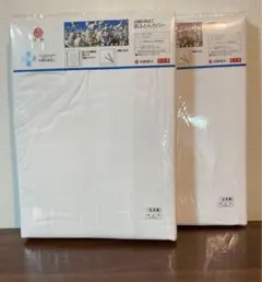 ◎ 西川 肌ふとんカバー レース張り 140×190㎝ 白 2枚 日本製