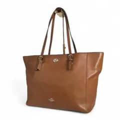 お値下げ❗COACH　ブラウンレザー トートバッグ mab05049_1.jpg