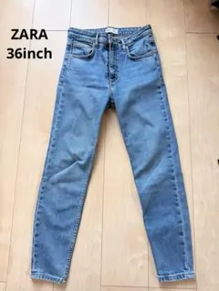 ⭐️美品⭐️ZARA⭐️ストレートデニム ライトブルー 36