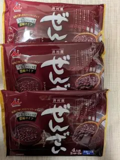 井村屋 ぜんざい ファミリーパック 4人前　3袋のサムネイル