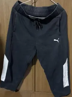 PUMA ブラック クロップドパンツ Mサイズ
