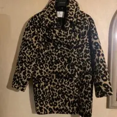 SLY ヒョウ柄 ダブルブレストジャケット