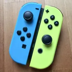 Switch ジョイコン ネオンブルー×ネオンイエロー ニンテンドー