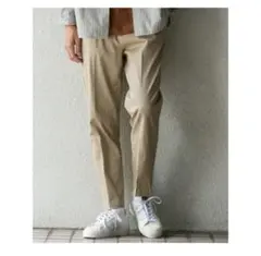 URBAN RESEARCH DOORS チノテーパードトラウザーベージュL