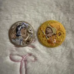 おジャ魔女どれみ　刺繍缶バッジ　セット