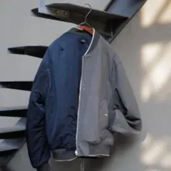 柿乃葉 別注 ensou Ex Reversible Bomber Jacket