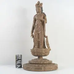 仏教美術　樹脂製　十二面観世音菩薩像　仏像　置物　高さ約57㎝　V　R9877B 仏教美術 樹脂製 十二面観世音菩薩像 仏像 置物 高さ約57㎝ V R9877B