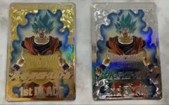 ドラゴンボール スーパーダイバーズ大会 優勝&準優勝 賞状風カード セット