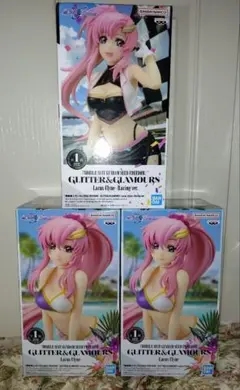 機動戦士ガンダム GLITTER&GLAMOURS ラクス・クライン 3体セット