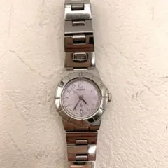 電池交換済 SEIKO セイコー ルキア QZ ピンクシェル レディース