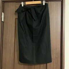 黒 リボン付き タイトスカート アクアガールのサムネイル