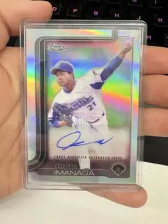 今永昇太 2025 Topps Chrome NPB 直筆サインカード