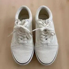 VANS OLD SKOOL ナチュラルホワイト 23cm
