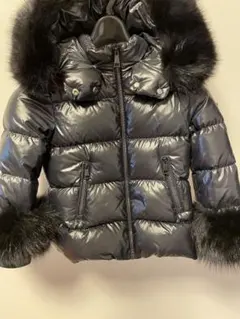 キッズ　モンクレール　フォックスファーダウンコート　6A