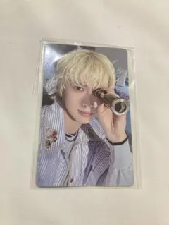 ATEEZ 展示会　BLUE DRIFT クリアショッパーバッグトレカ　ヨサン
