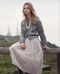 【SNIDEL】ループモヘアカーデ　＊カーディガン　ニット