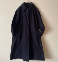 UNIQLO ステンカラーコート　ネイビー　サイズS