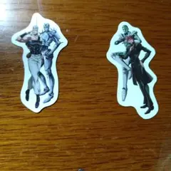 ジョジョの奇妙な冒険　スシローコラボ　ピック　2枚セット ポルナレフ＆花京院