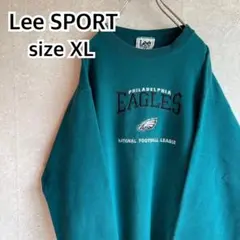 90s lee NFL フィラデルフィアイーグルス スウェット刺繍ロゴ 希少XL