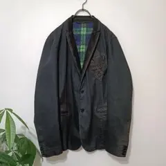 限定品 Diesel Industry スタッズテーラードジャケット 黒 M
