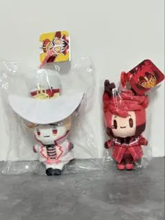 公式　ハズビンホテル　おすわりマスコット　ルシファー　アラスター　ぬいぐるみ