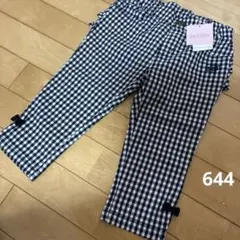 お値下げ❣️新品未使用タグ付mezzo piano ギンガムチェックパンツ 110のサムネイル