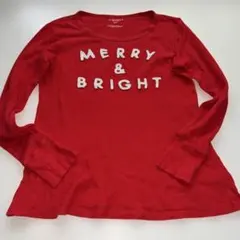 OLD NAVY MERRY & BRIGHT 長袖Tシャツ