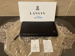【新品】LANVIN en Bleu　長財布　黒　17,600円
