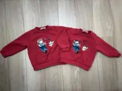 姉妹　兄弟　双子　コーデ　100cm 90cm