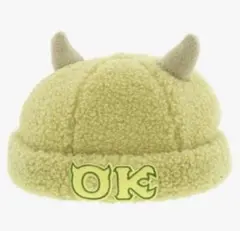 ディズニー　モンスターズインク　マイク　ボア　キャップ