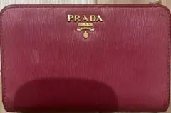 A*a様 PRADA 二つ折り財布 ピンク