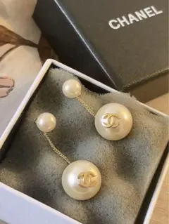 CHANEL vintage earrings シャネル パール ピアス