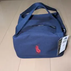 明日まで値下げです。Polo Ralph Lauren ネイビー 手提げバッグ