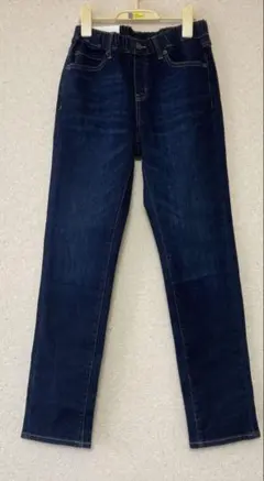 新品未使用品　イージースリムフィットパンツ XL ブルー　150