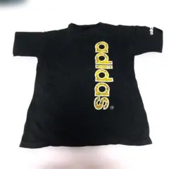 adidas ®ブラックイエロー Tシャツ